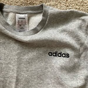 Adidas grey crewneck